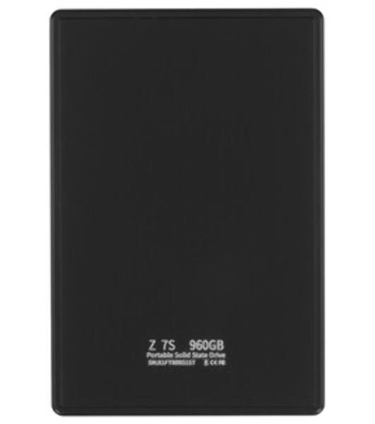 Внешний SSD Netac Z6S, 960 GB, USB 3.2 Gen 2 Type-C, R/W 520/480, серебристый