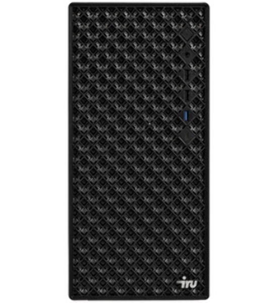 Компьютер IRU Tactio 520B6SB MT Ryzen 5 8600G (4.3) 32Gb SSD 512Gb RGr FreeDOS 2.5xGbitEth 450W черный (RUS) (2116633)