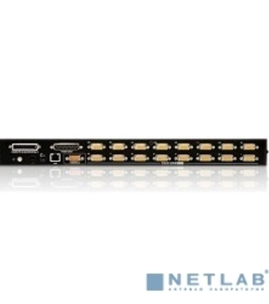 Переключатель KVM ATEN CS1716A-AT-G 16-port, USB, rackmountable, в компл. кабели 2x1.8м