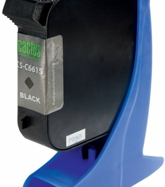 Картридж струйный Cactus CS-C6615 черный (42 мл) для №15 HP DJ 810c/816c/825c/840c/843c/845c