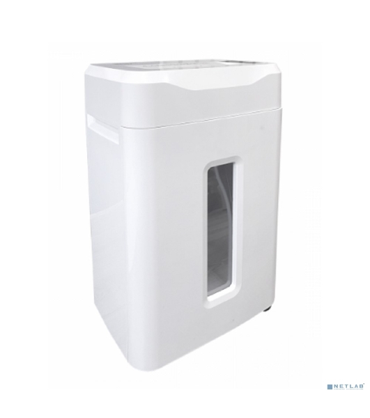 Шредер Office Kit S210N 3,9x38 белый (секр.P-4) фрагменты 16лист. 35лтр. скрепки скобы пл.карты CD