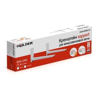 Кронштейн для СВЧ Holder MWS-2005 серебристый макс.40кг настенный фиксированный
