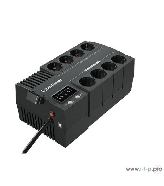 Источник бесперебойного питания CyberPower BS850E NEW/850 ВА/480 Вт/8 х CEE 7 (евророзетка)