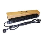 Управляемый блок распределения питания Lanmaster TWT-PDU19-16A9P-3.0 верт.размещ. 8xC13C13 базовые 10A C14, фото 1