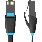 Патч-корд Vention прямой UTP cat.6, RJ45 - 3 м. плоский черный, фото3
