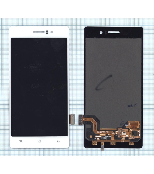 Дисплей для OPPO R5 белый