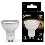Лампа светодиодная Gauss 101506109 9Вт цок.:GU10 рефлек. 150B св.свеч.бел.теп. MR16 (упак.:10шт), фото12