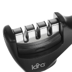 Ножеточка LARA LR05-03 съемный блок, 3 точильных полотна, пластик ABS, фото8