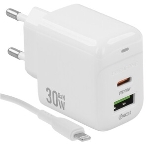 Сетевое зарядное устройство BOROFONE (6941991113888) BAS45Aai 2USB 3.0A PD 30W QC3.0, фото4
