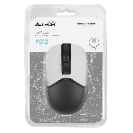 Мышь беспроводная A4Tech Fstyler FG12 белый/черный, 1200 dpi, радиоканал, USB, кнопки - 3, фото18