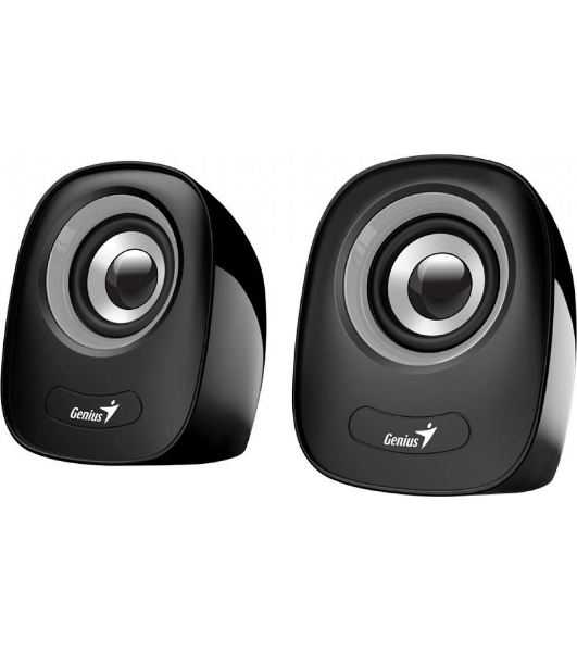Акустическая система PC speakers Genius SP-Q160,GRAY,USB, 2.0, Power Output 6W, Sensitivity: 80 Db, 3.5 мм jack., серый