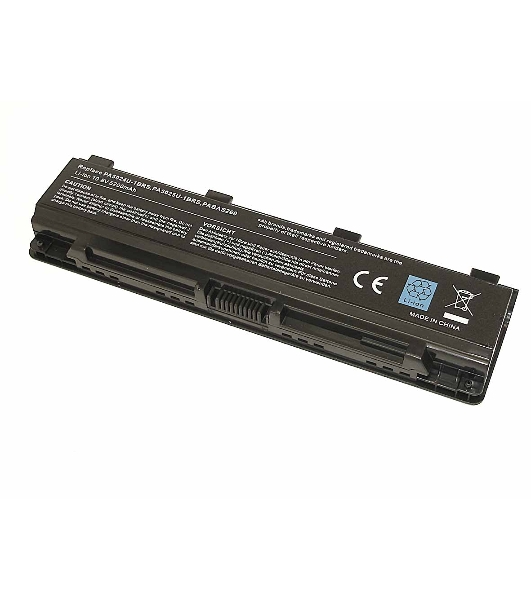 Аккумуляторная батарея для ноутбука Toshiba Satellite C800 (PA5024U-1BRS) 10.8V 5200mAh OEM черный