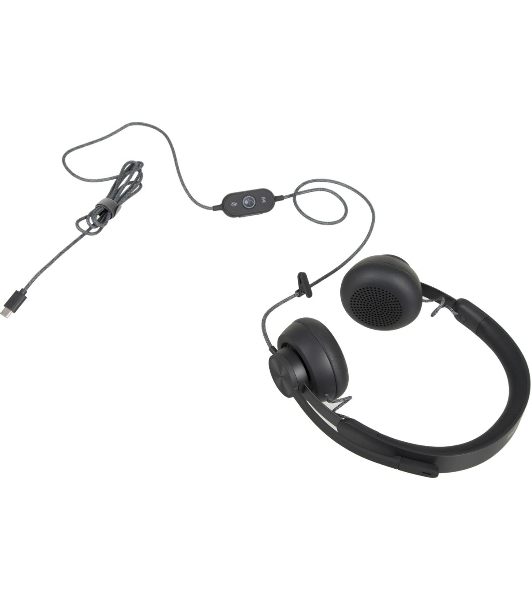 Гарнитура Logitech Zone Wired Teams графит, проводная, USB