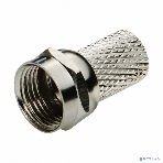 Разъем антенный на кабель Rexant F-разъем RG-6 (03-008C) 100шт, фото 1