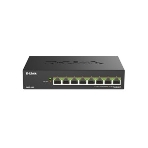Коммутатор D-Link DMS-108P/A1A, 8×2.5 Гбит/с, неуправляемый, фото7