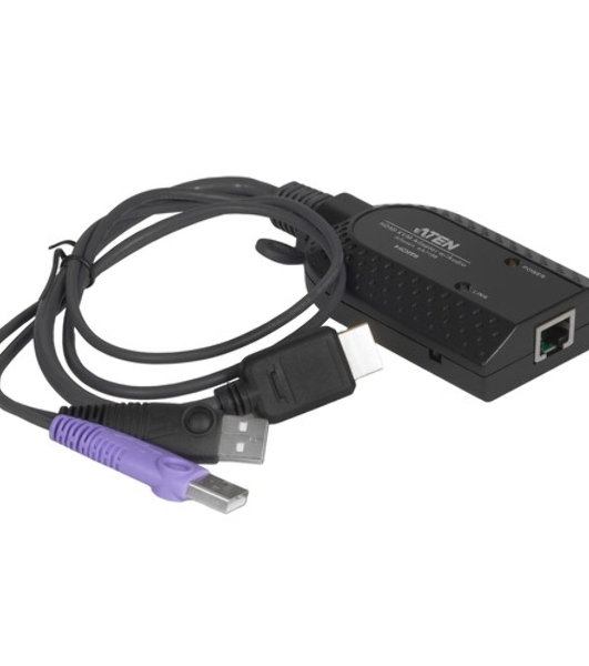 Переключатель ATEN USB HDMI Virtual Media KVM Adapter Cable (Support Smart Card Reader and Audio De-Embedder)