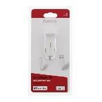 Автомобильное зарядное устройство Hama H-183291 1A кабель Apple Lightning белый, фото6