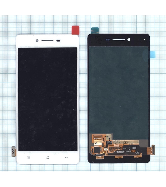 Дисплей для OPPO R7 белый