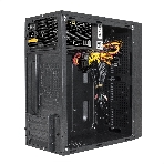 Компьютерный корпус Minitower ExeGate mEVO-9301-NPX400 (mATX, БП 400NPX с вент. 12см, с окном, 2хUSB+1хUSB 3.0, HD аудио, черный, с RGb подсветкой), фото6