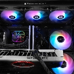 Система жидкостного охлаждения Thermalright Aqua Elite 360 V3 ARGB Soc-AM5/AM4/1151/1200/2066/1700 черный 4-pin 25.6dB Al Ret (A-ELITE-BL-360-ARGB-V3), фото2