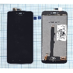 Дисплей для Motorola Moto C черный, фото 1