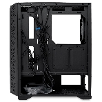 Компьютерный корпус HSPD M521, Mesh Mid Tower, черный, slide TG, 0.45 SPCC, 4x120мм ARGb ATX, mATX, mITX 160/330/184мм 2x2.5', -, 7xPCI 2xUSB-A 3.0, 1xUSB-A 1.0 390x200x449мм, фото15