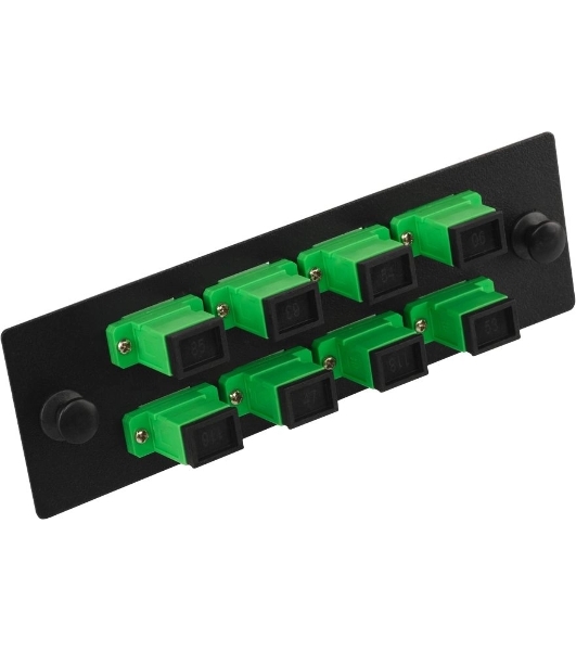 Панель Lanmaster LAN-APM-8X2LC/OS2 1/4 19' 8xLC дупл. 9/125 OS2 (упак.:1шт)