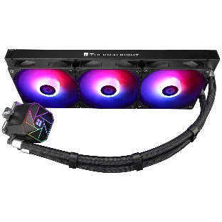 Система жидкостного охлаждения Thermalright Aqua Elite 360 V3 ARGB Soc-AM5/AM4/1151/1200/2066/1700 черный 4-pin 25.6dB Al Ret (A-ELITE-BL-360-ARGB-V3)