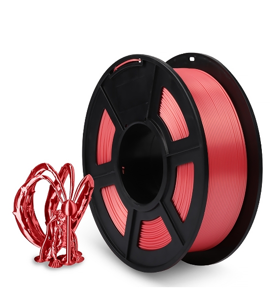 Филамент NVPRINT Silk PLA+ Candy dandy для 3D печати диаметр 1.75мм  длина 330 метров  масса 1 кг