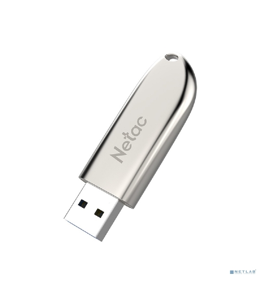 Флешка USB Netac U352 (NT03U352N-008G-20PN), 8Gb, USB 2.0, R/W 50/15, серебристый
