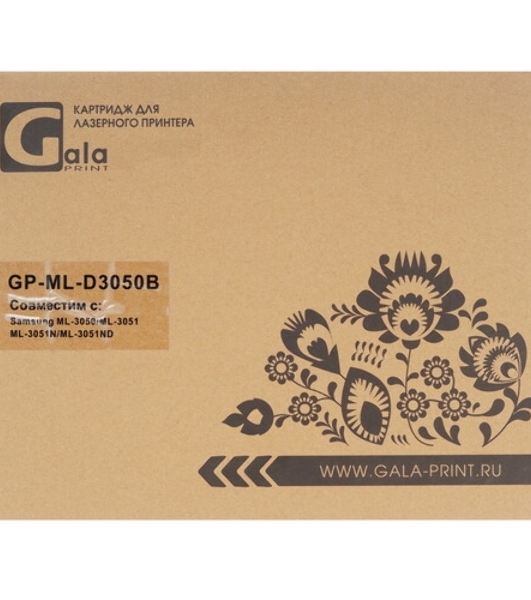 Картридж лазерный GalaPrint GP-ML-D3050B черный (8000 стр) для Samsung ML-3050/3051N/3051ND