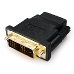 Переходник Cablexpert HDMI-DVI 19F/19M золотые разъемы, пакет, черный, фото9