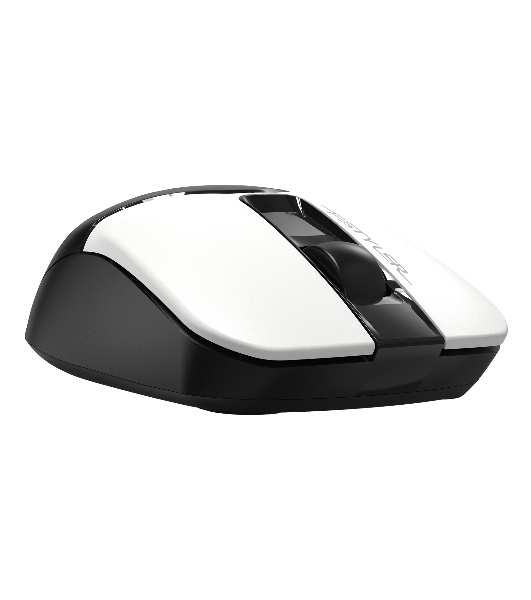 Мышь беспроводная A4Tech Fstyler FG12S белый/черный, 1200 dpi, радиоканал, USB, кнопки - 3