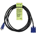 Кабель соединительный SVGA (15M/M) 3 м 2 фильтра TV-COM QCG120H-3M, фото4