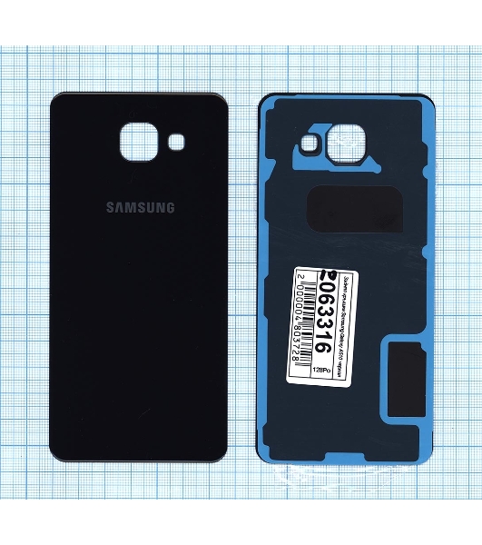Задняя крышка для Samsung A510 Galaxy A5 (2016) черный