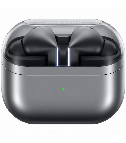 Наушники TWS Samsung Galaxy Buds 3 Pro серебристый, внутриканальные, Bluetooth, адаптивное шумоподавление, до 7 ч