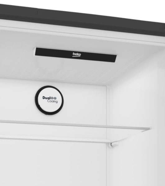 Холодильник Beko B3R0CNK362HG серый, двухкамерный, 220/100л, морозилка снизу No Frost