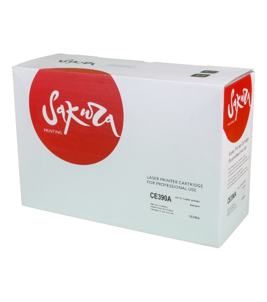 Картридж лазерный Sakura CE390A для HP LaserJet M4555MFP/M601/M601n/M602n/M602dn/M602x/M603/M603n/M603dn/M603xh, черный, 10000 к.