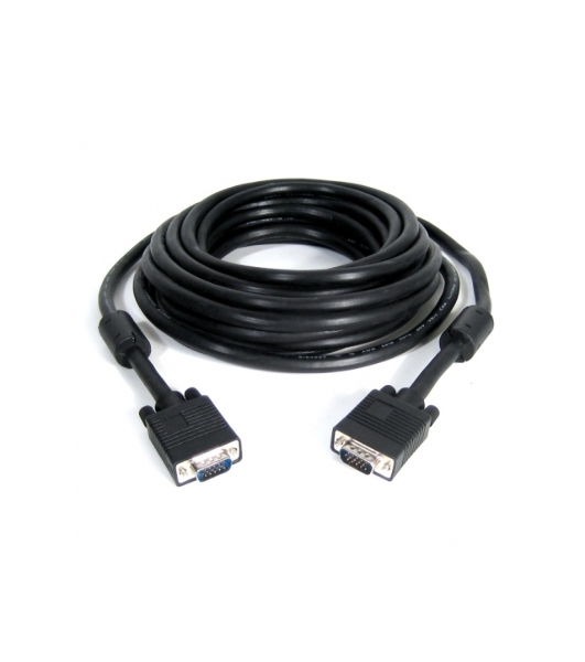 Кабель Gembird/Cablexpert VGA Premium, 15M/15M, 20м, черный, тройной экран,феррит.кольца
