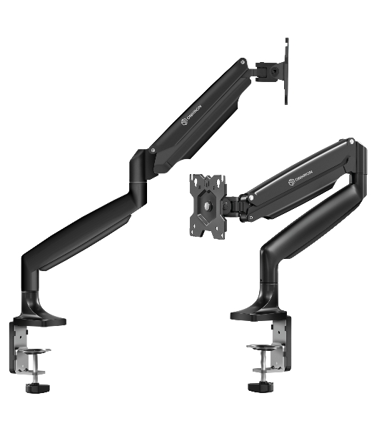 Кронштейн для мониторов ONKRON G100 белый 13'-32' макс.9кг настольный поворот и наклон верт.перемещ.