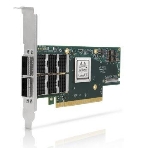 Сетевая карта Mellanox ConnectX-6 VPI adapter card, 100Gb/s (HDR100, EDR IB and 100GbE), dual-port QSFP56, PCIe3.0/4.0 x16, tall bracket, фото2
