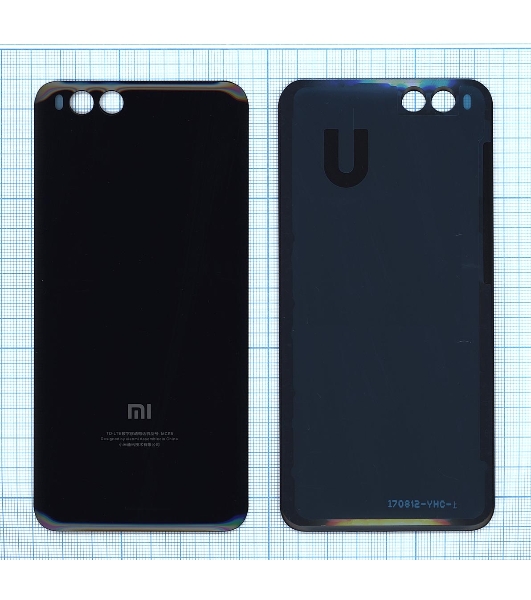 Задняя крышка для Xiaomi Mi Note3 черный
