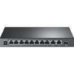 Настольный коммутатор TP-Link TL-SL1311P, 8 портов 10/100 Мбит/с с поддержкой PoE+, 2 гигабитных порта без поддержки PoE, 1 порт SFP, 802.3af/at, бюджет PoE — 65 Вт, стальной корпус, фото12