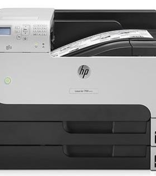 Принтер лазерный HP LaserJet Enterprise 700 M712dn (CF236A), A3, ч/б, печ. до 41 стр/мин. (А4) до 40 стр/мин. (А3), 1200 x 1200 dpi, USB, RJ-45, Air Print