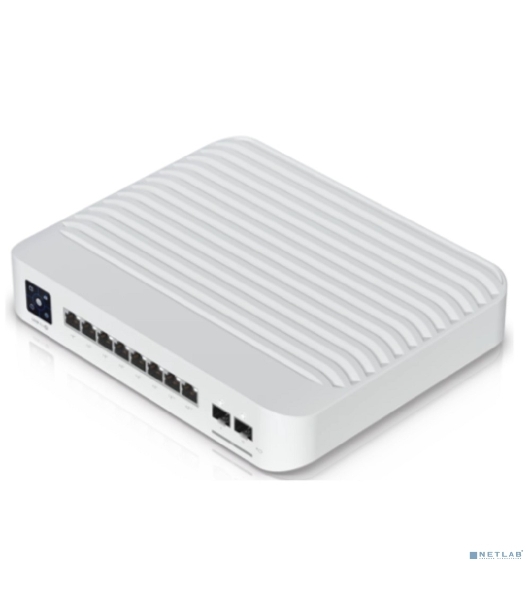 Коммутатор Ubiquiti UniFi Switch Pro 8 PoE PoE-коммутатор, 8х 1G RJ45, 2х 10G SFP+, раздача 120 Вт