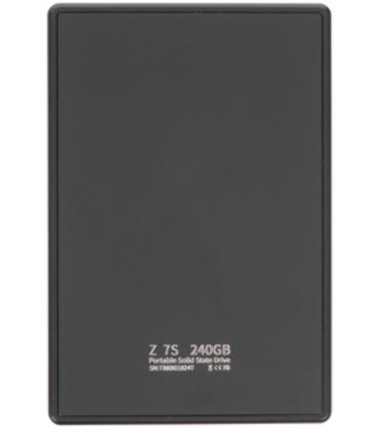 Внешний SSD Netac Z6S 240Gb USB 3.2 Gen 2 Type-C External SSD, R/W up to 550MB/480Mb/s,with USB-C to USB-A cable and USB-A to USB-C adapter