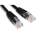 Патч-корд Lanmaster UTP TWT-45-45-0.5-BK вилка RJ-45-вилка RJ-45 кат.5е 0.5м черный ПВХ (уп.:1шт), фото 1