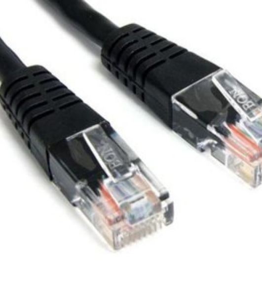 Патч-корд Lanmaster UTP TWT-45-45-0.5-BK вилка RJ-45-вилка RJ-45 кат.5е 0.5м черный ПВХ (уп.:1шт)