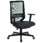 Кресло Бюрократ EXPERT TW-01 черный, сетка, подголовник, фото24