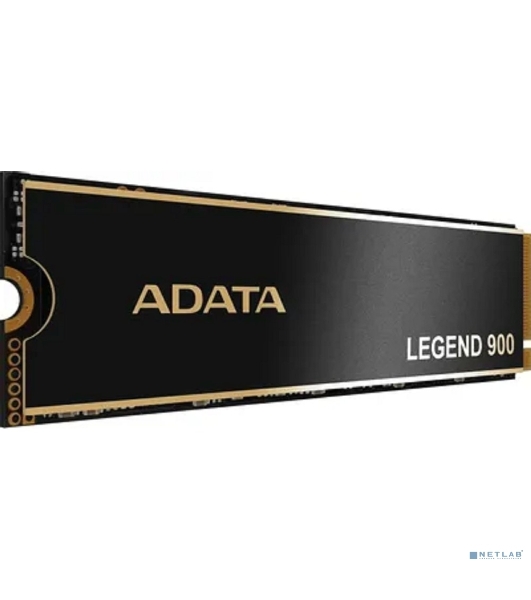 Накопитель SSD ADATA LEGEND 900, 512Gb, PCIe 4.0 x4, M.2 2280, NVMe, R/W 6200/2300, с радиатором
